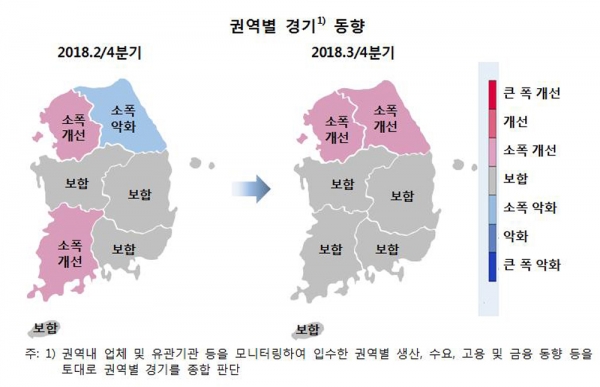 한국은행 충북본부 올 3분기 권역별 경기동향조사결과.