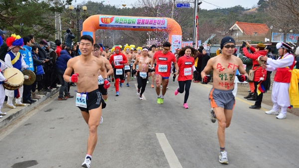 12회 제천의림지 알몸 마라톤대회가 오는 27일 열린다.