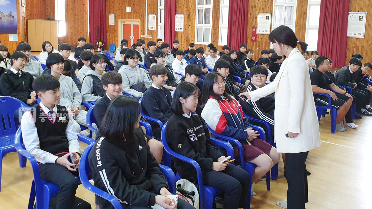 도교육청은 6일 오후 진천 충북도학생종합수련원에서 올해 첫 '학생선수 멘탈 트레이닝 프로그램'을 실시했다.