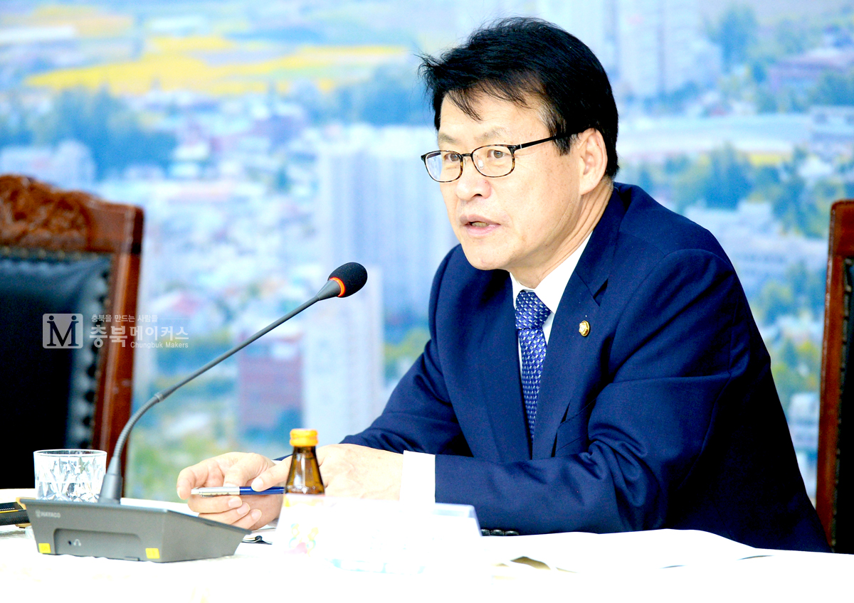 음성군이 24일 대회의실에서 임호선(사진) 국회의원 초청 정책간담회를 개최했다.